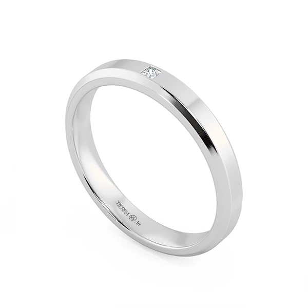 Modern Wedding Band Set NCC2035 5